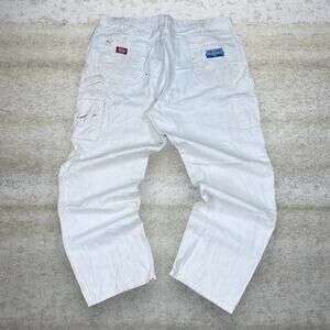 Dickies White Cargo Pants for Men